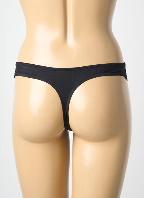 String effet matière satinée noir PRIMA DONNA femme