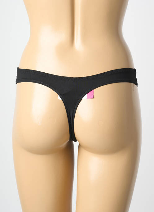 Tanga stretch noir PRIMA DONNA femme
