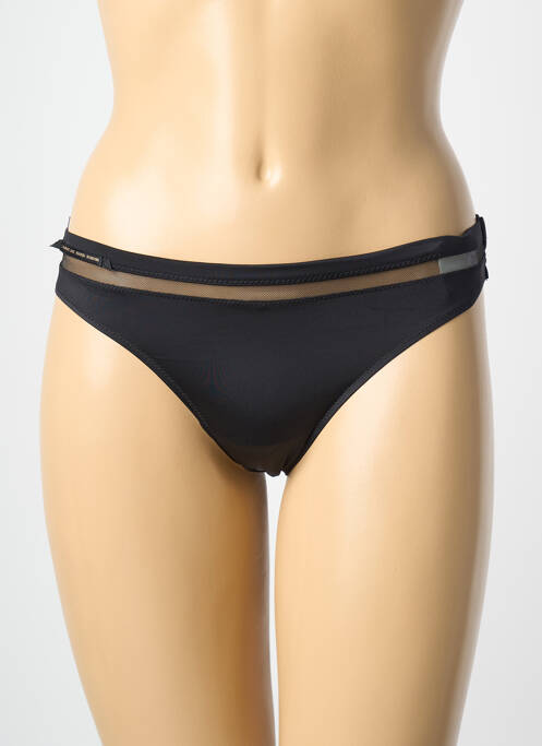 Tanga noir MARIE JO femme