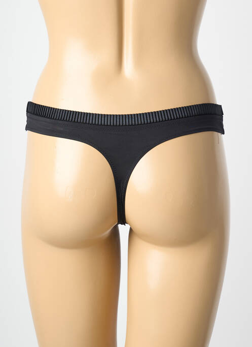 Tanga noir MARIE JO femme