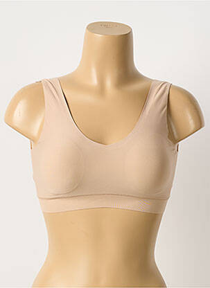 Soutien-gorge sans armature brassieres beige CHANTELLE femme