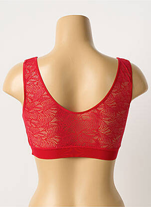 Soutien-gorge sans armature brassieres rouge CHANTELLE femme