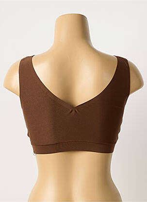Soutien-gorge sans armature brassieres marron CHANTELLE femme