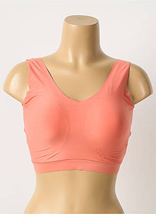 Soutien-gorge sans armature brassieres orange CHANTELLE femme
