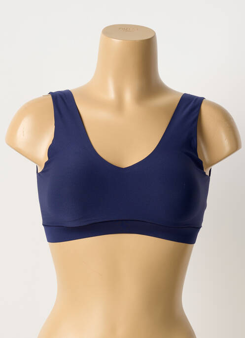 Soutien-gorge sans armature brassieres bleu CHANTELLE femme
