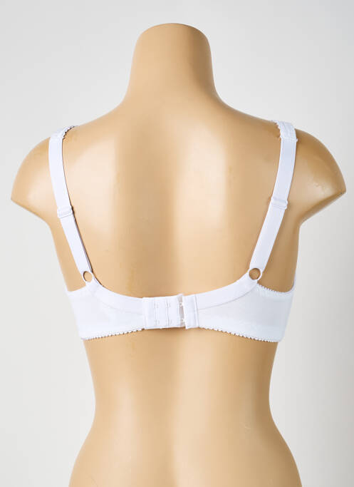 Soutien-gorge sans armature haut soutien-gorge emboitant blanc PIEGE femme
