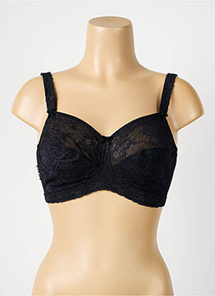 Soutien-gorge sans armature haut soutien-gorge emboitant noir ROSA FAIA femme