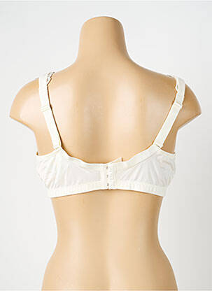 Soutien-gorge effet matière satinée haut soutien-gorge emboitant beige ROSA FAIA femme
