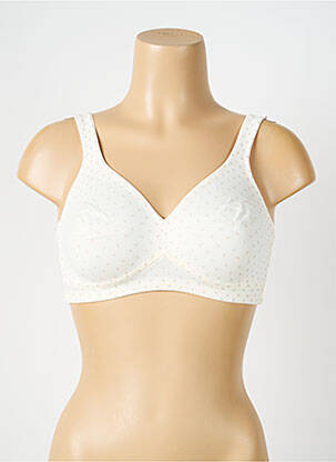 Soutien-gorge sans armature haut soutien-gorge emboitant beige ROSA FAIA femme