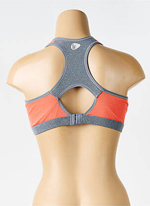 Soutien-gorge sans armature haut soutien-gorge nageur gris LIZ femme