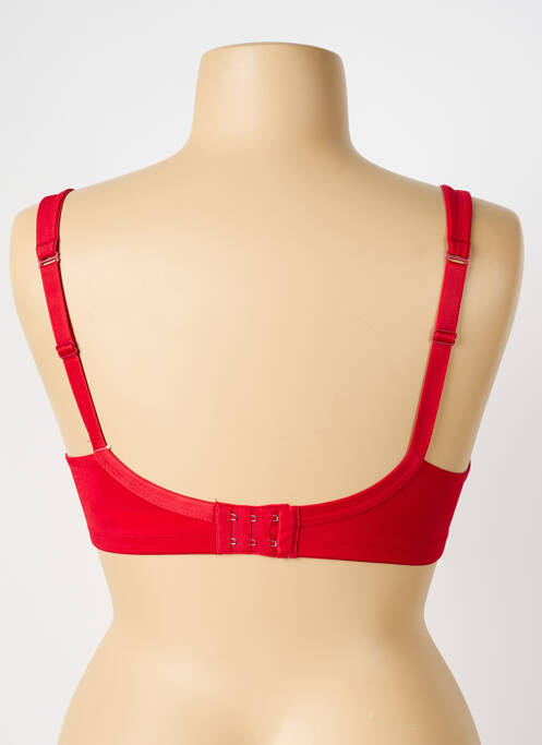 Soutien-gorge sans armature haut soutien-gorge emboitant rouge ROSA FAIA femme