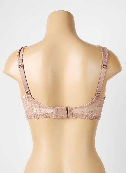Soutien-gorge sans armature haut soutien-gorge emboitant marron ROSA FAIA femme