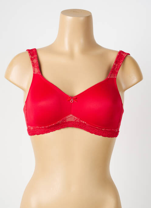 Soutien-gorge sans armature haut soutien-gorge emboitant rouge ROSA FAIA femme