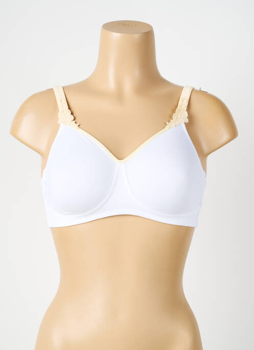 Soutien-gorge sans armature haut soutien-gorge emboitant blanc ROSA FAIA femme