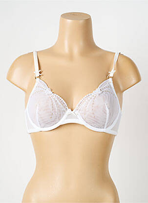Soutien-gorge haut soutien-gorge balconnet haut soutien-gorge balconnet blanc MILLESIA femme