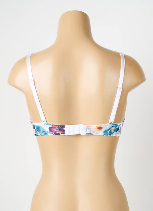 Soutien-gorge effet matière satinée haut soutien-gorge emboitant blanc PASSIONATA femme