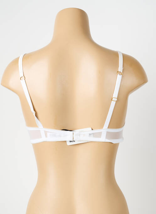 Soutien-gorge haut soutien-gorge balconnet haut soutien-gorge balconnet blanc MILLESIA femme