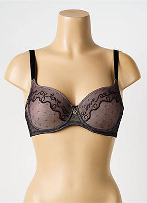 Soutien-gorge broderie haut soutien-gorge moulé noir PRIMADONNA femme