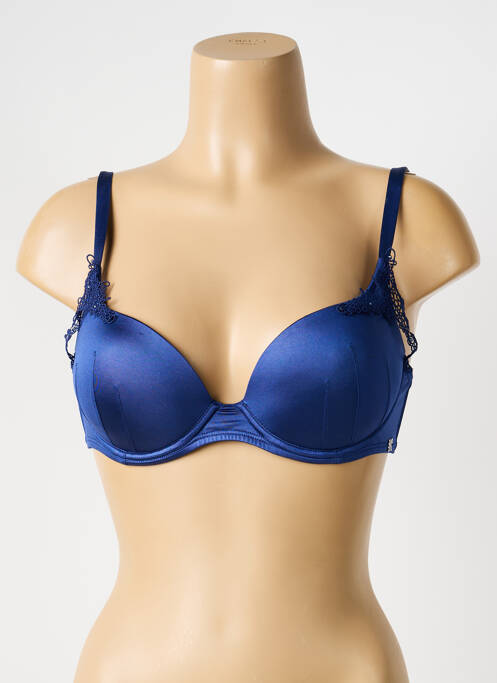 Soutien-gorge haut soutien-gorge moulé haut soutien-gorge moulé bleu MILLESIA femme