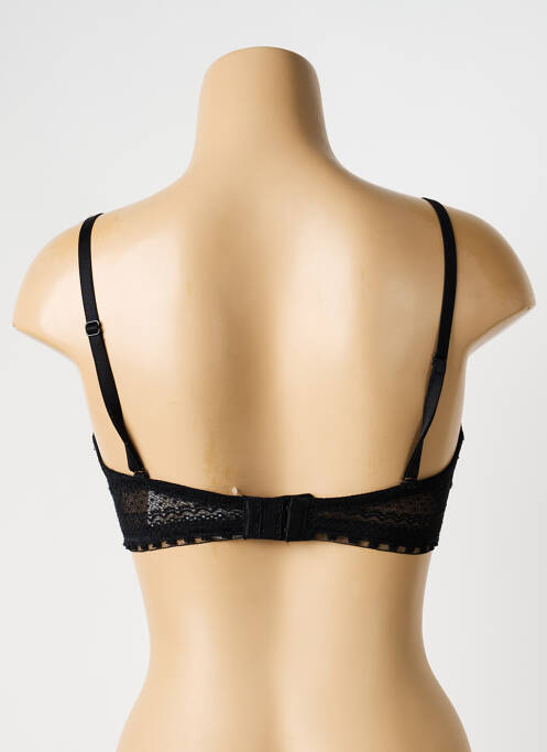 Soutien-gorge avec armature haut bandeau noir MILLESIA femme