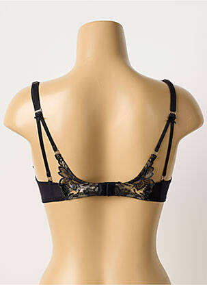 Soutien-gorge broderie haut soutien-gorge moulé noir MILLESIA femme