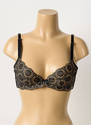 Soutien-gorge haut soutien-gorge push-up haut soutien-gorge push-up noir MILLESIA femme
