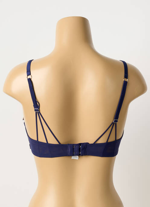 Soutien-gorge broderie haut soutien-gorge emboitant violet MILLESIA femme