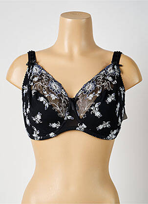 Soutien-gorge broderie haut soutien-gorge emboitant noir PRIMADONNA femme