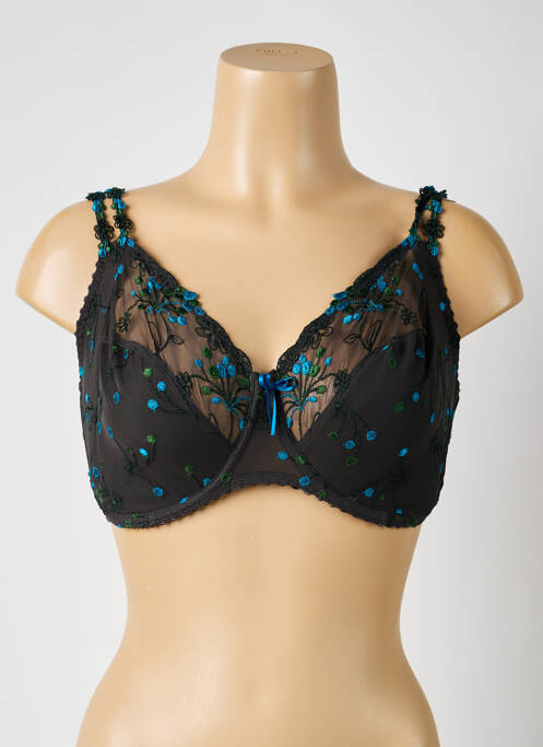 Soutien-gorge broderie haut soutien-gorge emboitant noir PRIMA DONNA femme