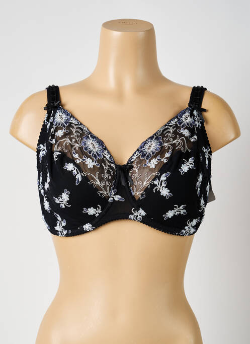 Soutien-gorge broderie haut soutien-gorge emboitant noir PRIMA DONNA femme