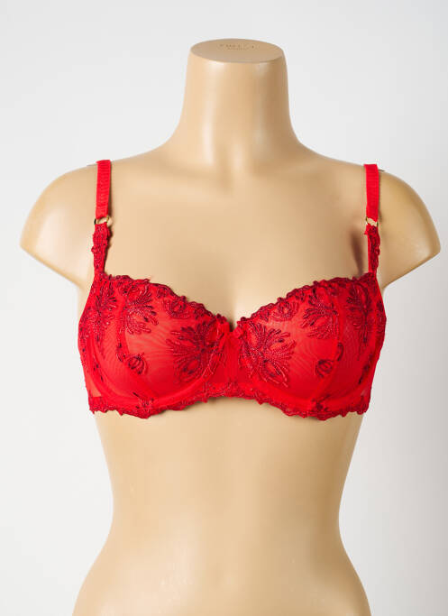 Soutien-gorge haut soutien-gorge balconnet haut soutien-gorge balconnet rouge CHANTELLE femme