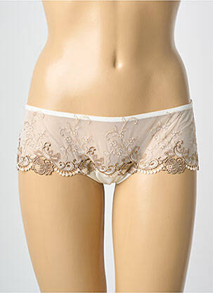 Shorty broderie blanc MILLESIA femme