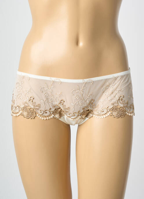 Shorty broderie blanc MILLESIA femme