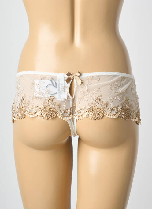 Shorty broderie blanc MILLESIA femme