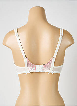 Soutien-gorge légère et transparente haut soutien-gorge emboitant blanc MILLESIA femme