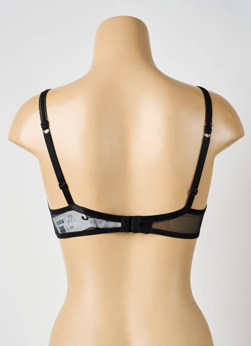 Soutien-gorge légère et transparente haut soutien-gorge emboitant noir MILLESIA femme
