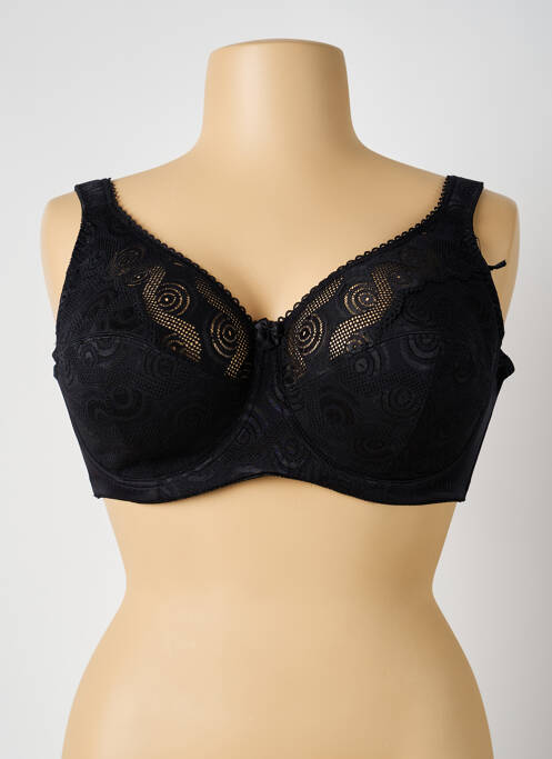 Soutien-gorge noir PIEGE femme