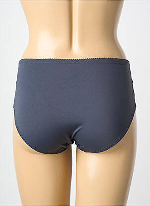 Culotte tissage satiné gris PIEGE femme