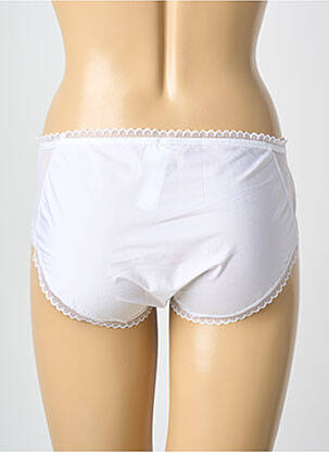 Culotte effet matière satinée blanc CHANTELLE femme