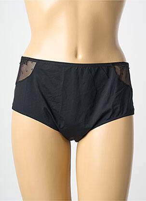 Shorty tissage satiné noir PRIMADONNA femme