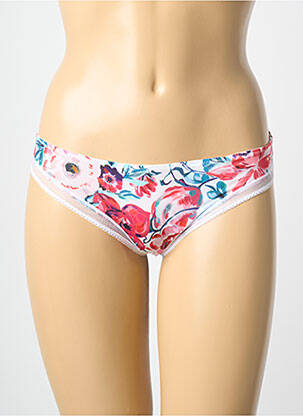 Culotte effet matière satinée blanc PASSIONATA femme
