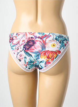 Culotte effet matière satinée blanc PASSIONATA femme