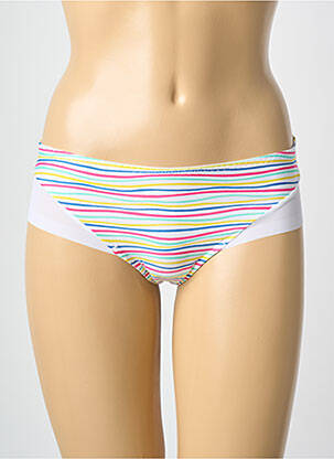 Culotte effet matière satinée blanc PRIMADONNA femme