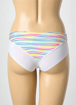 Culotte effet matière satinée blanc PRIMADONNA femme