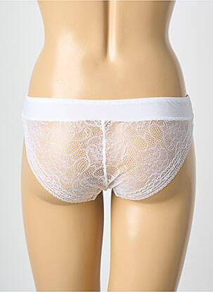 Culotte stretch blanc PIEGE femme
