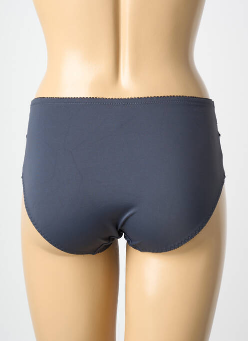 Culotte tissage satiné gris PIEGE femme
