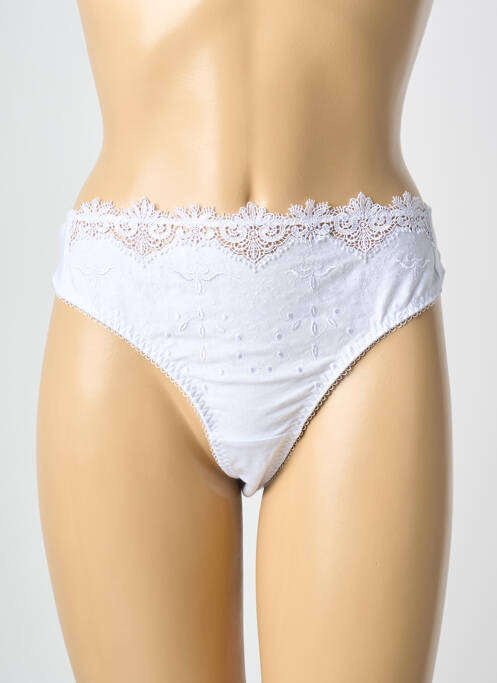 Culotte stretch blanc MILLESIA femme