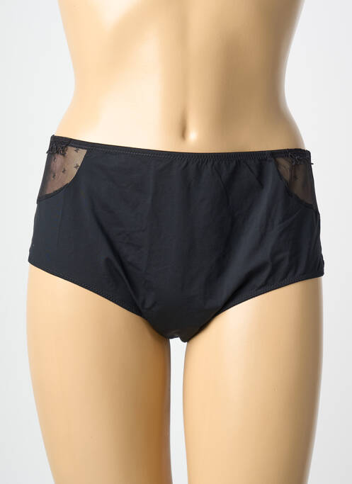 Shorty tissage satiné noir PRIMA DONNA femme