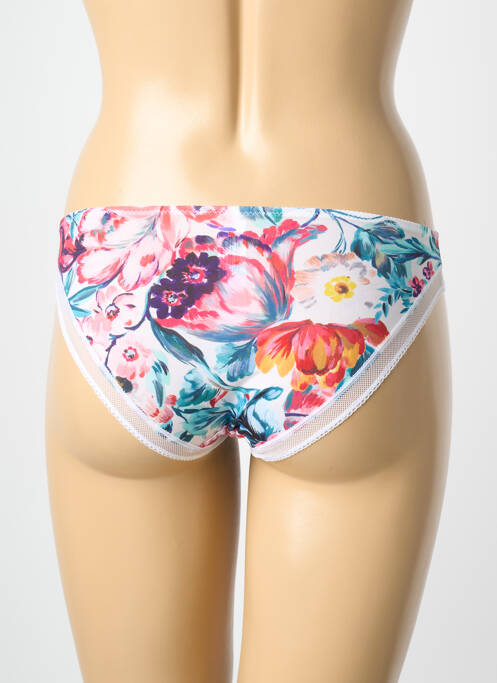 Culotte effet matière satinée blanc PASSIONATA femme