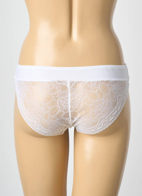 Culotte stretch blanc PIEGE femme